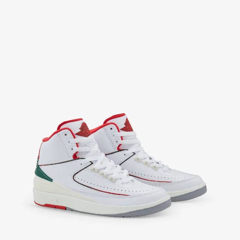 Air Jordan 2 Retro White | Fire Red | Fir | Sail