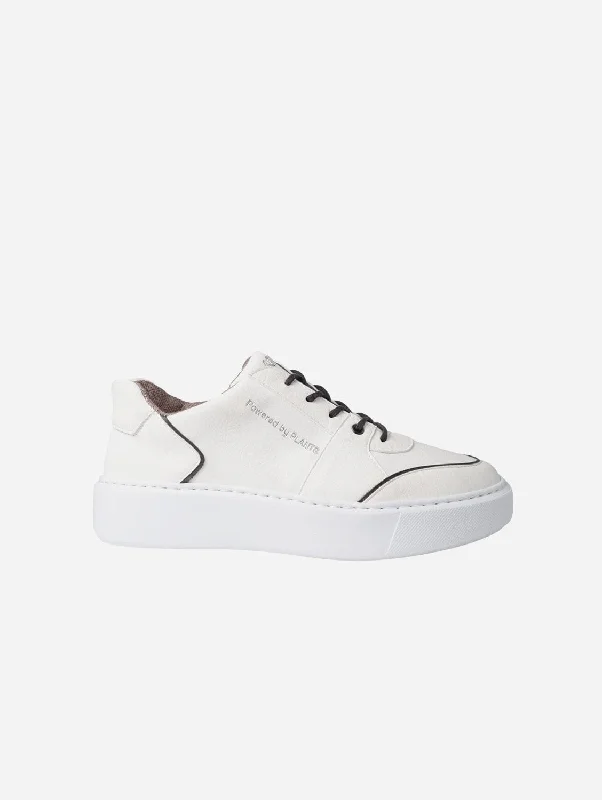 Emi Women's Vegan Leather Sneakers | Off White