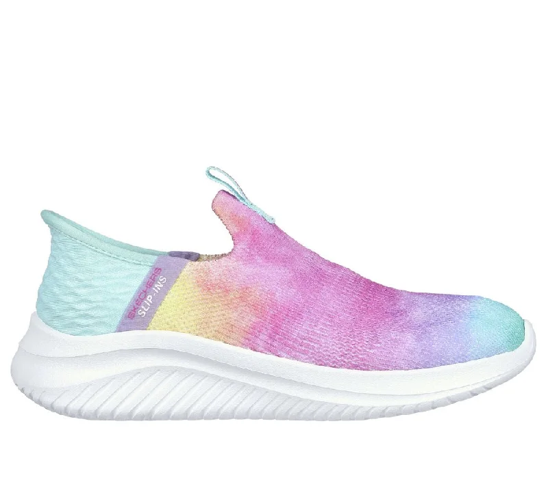 Skechers Big Girls Ultra Flex 3.0 Slip-Ins Pastel Cloud