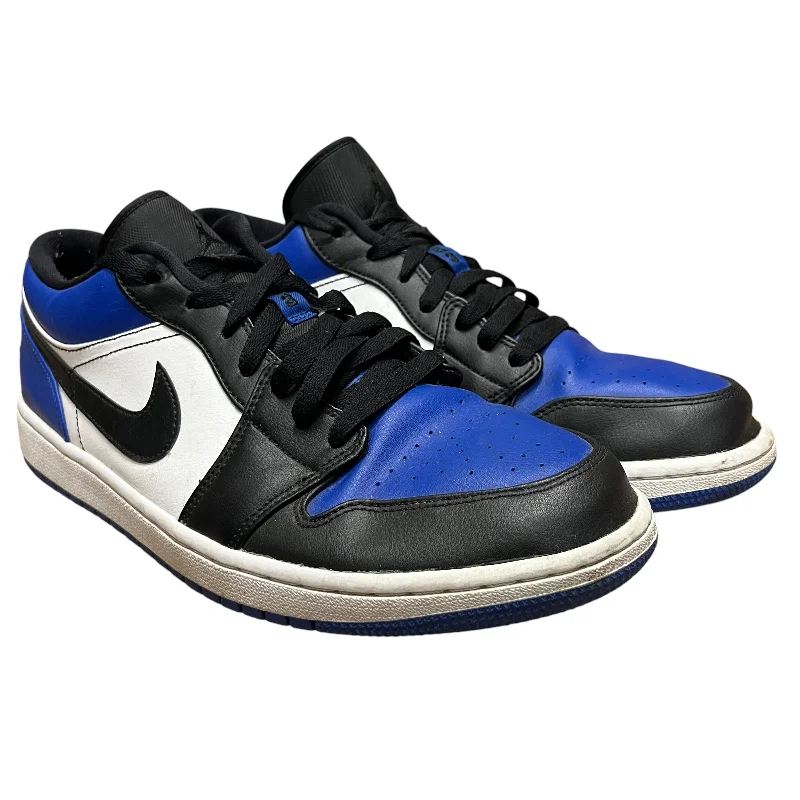 Jordan/Low-Sneakers/US 12/Leather/NVY/1 Royal Toe