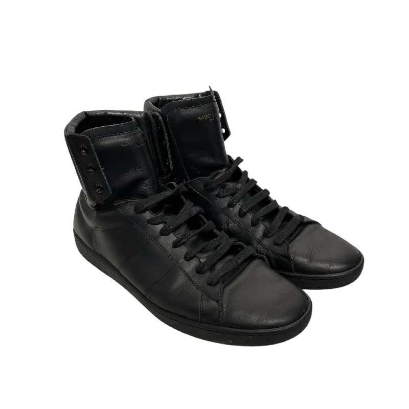 SAINT LAURENT/Hi-Sneakers/US 11.5/Leather/BLK/