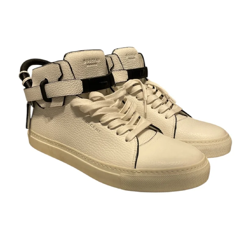 BUSCEMI/Hi-Sneakers/EU 43/Leather/WHT/Buscemi Leather Sneaker