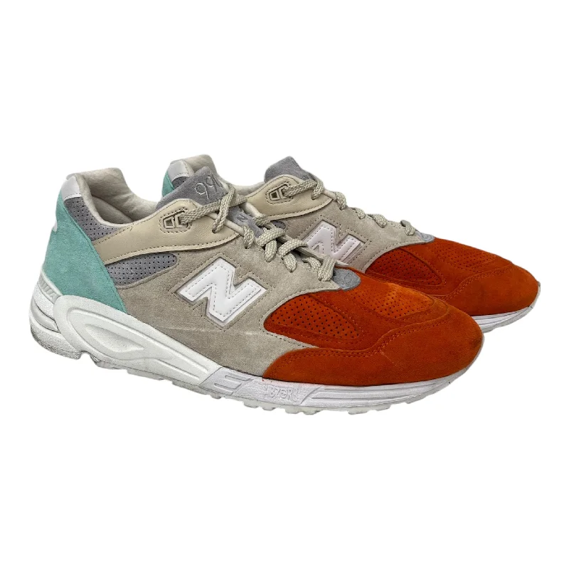 NEW BALANCE/KITH/Low-Sneakers/US 14/Suede/MLT/990V2 CYCLADES