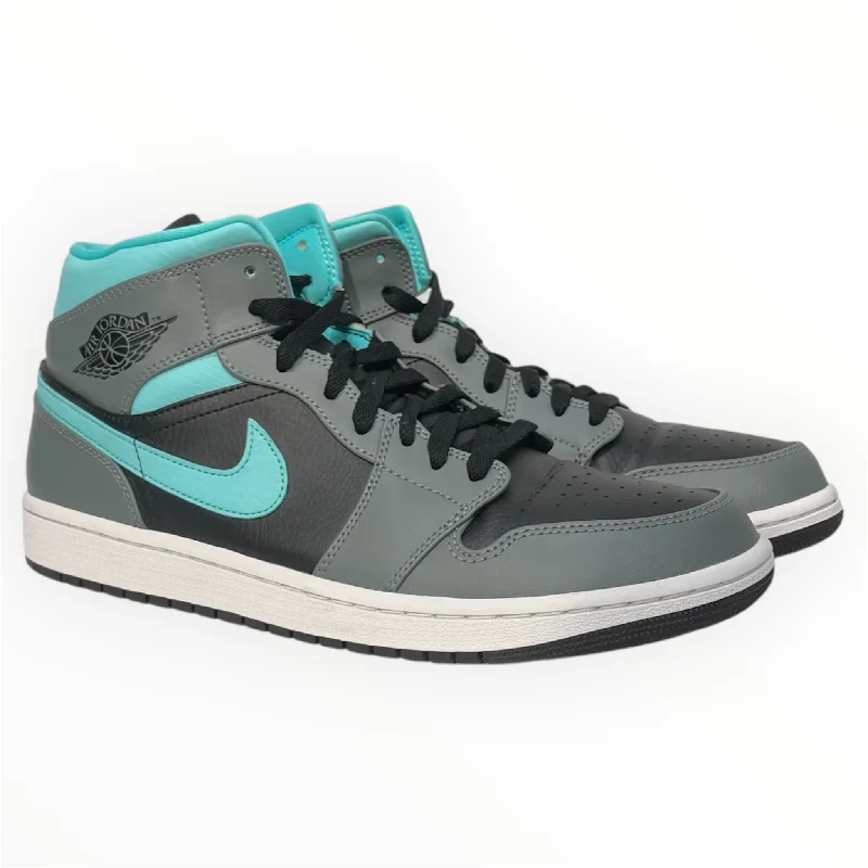 NIKE/Hi-Sneakers/US 10.5/Suede/SLV/GREY AQUA