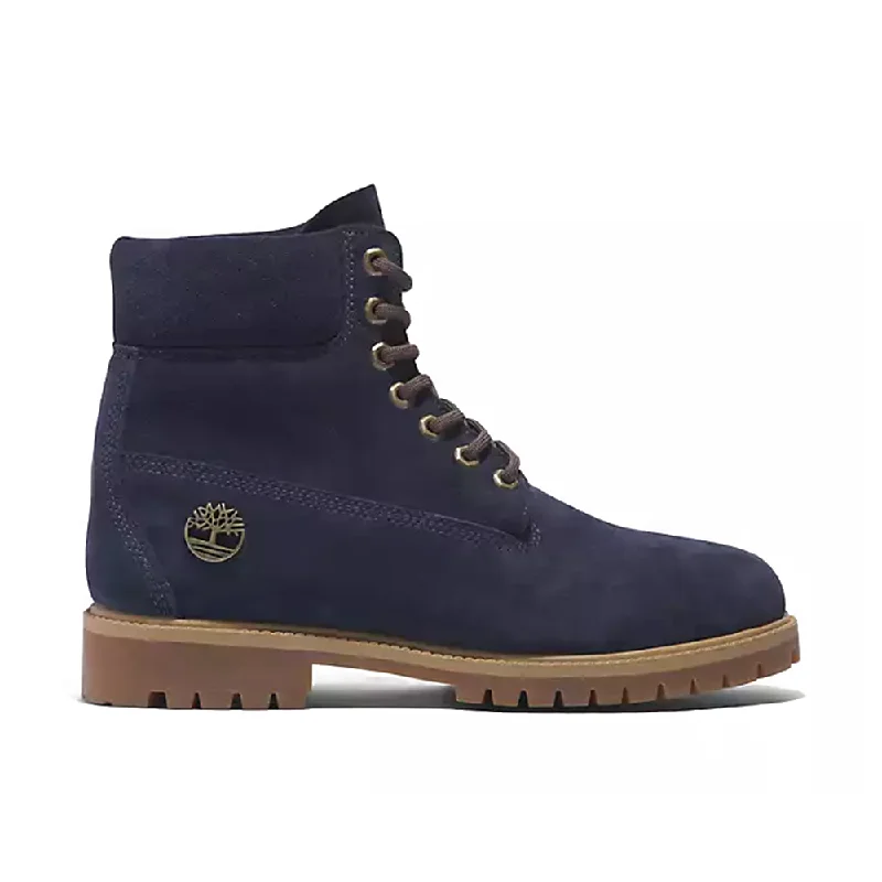 6 Inch Premium Waterproof Heritage Boots 'Navy'