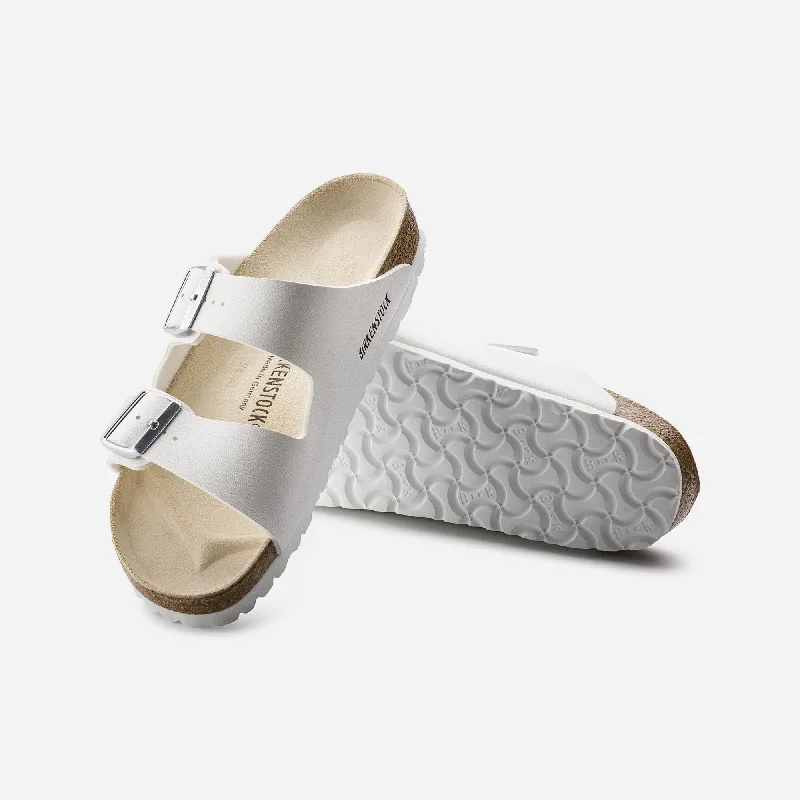 Birkenstock Arizona Birko-Flor White White