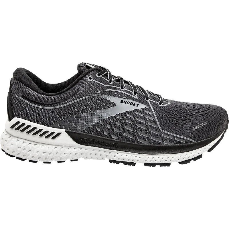 Men's Brooks Adrenaline GTS 21 Black/Blackened Pearl/Grey Mesh