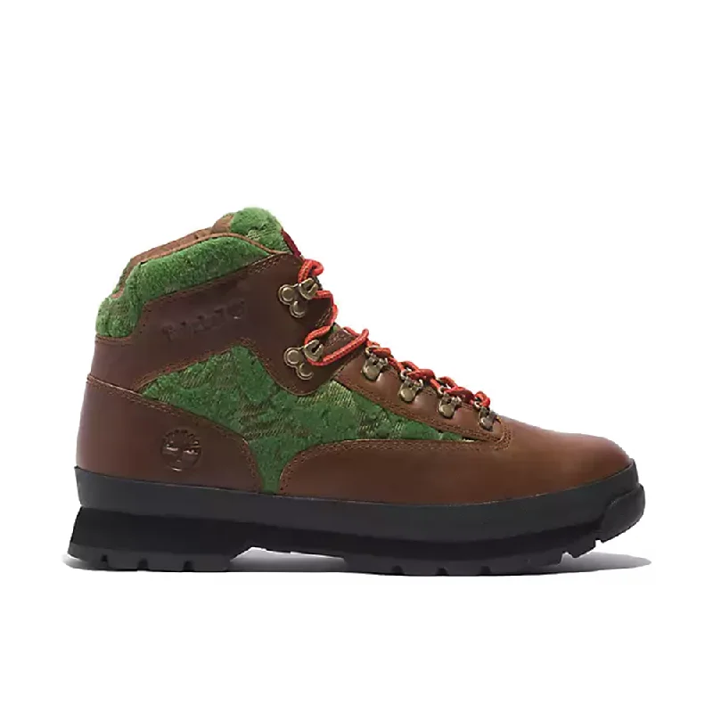 Euro Hiker "Pioneer Pack" Mid Lace Up Boot 'Med Brown Full Grain'