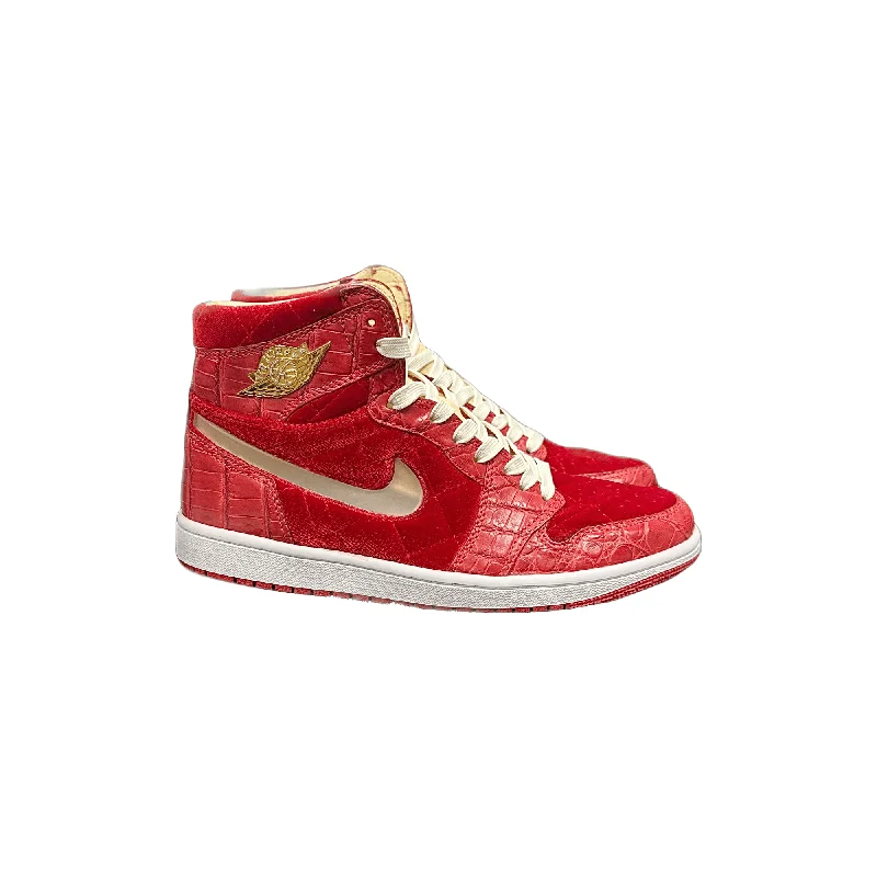 Jordan 1 High Yankeekicks & Johnnyskicks Red Velvet