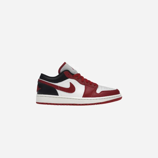 JORDAN 1 LOW REVERSE BLACK TOE (WOMEN'S)