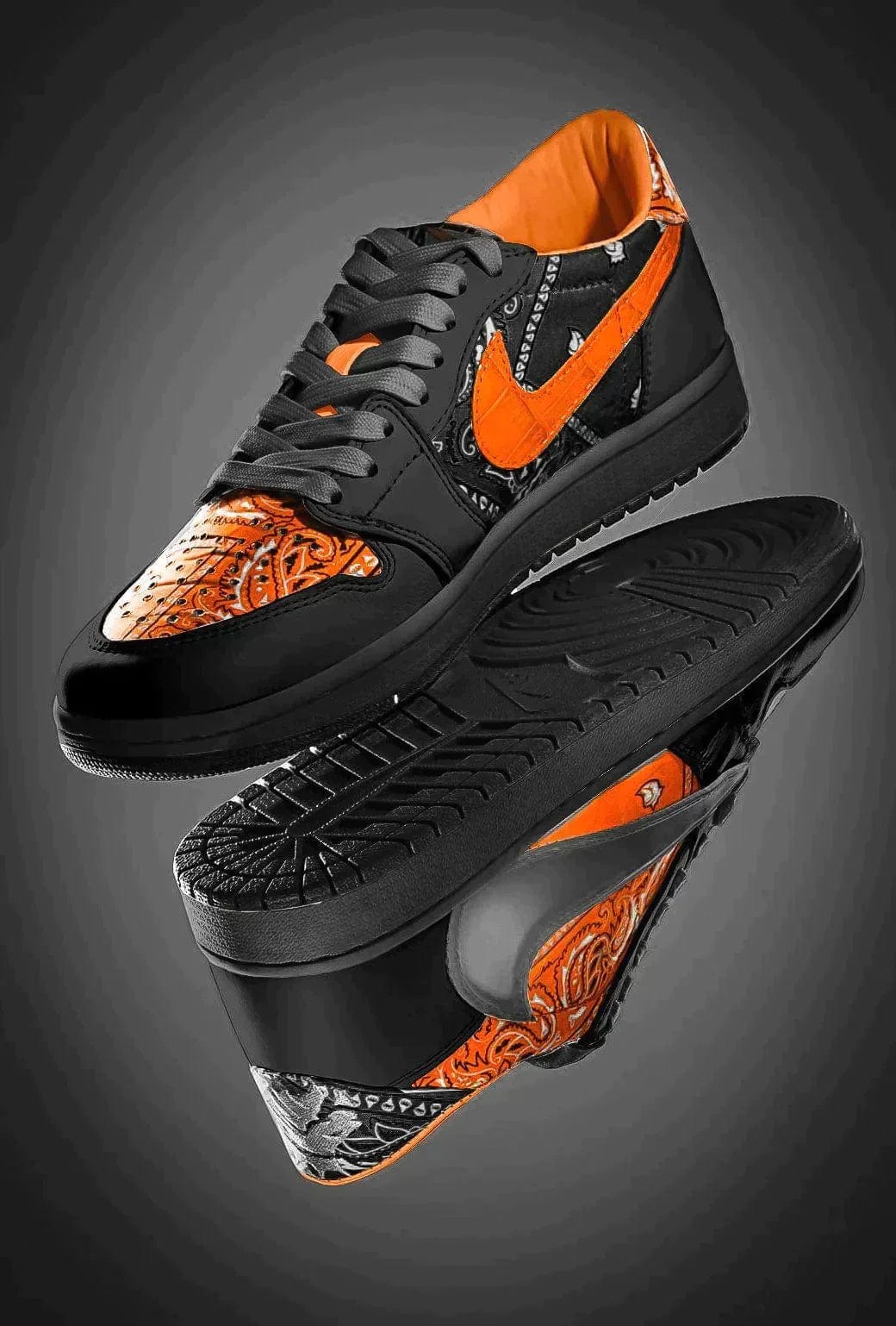 Jordan 1 Low Yankeekicks x Johnnyskicks "Halloween"