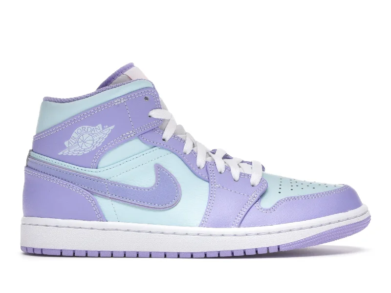 Jordan 1 Mid Purple Aqua