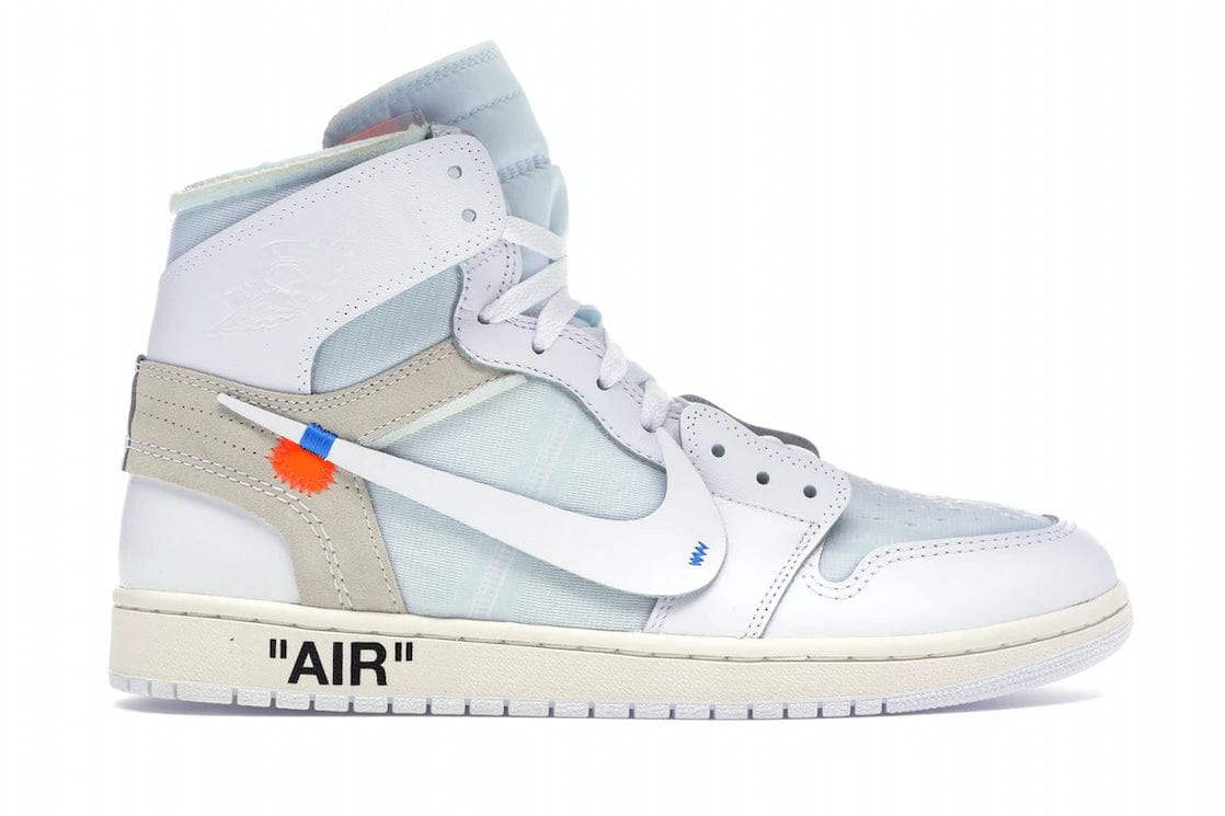 Jordan 1 Retro High Off White 'Euro-White'