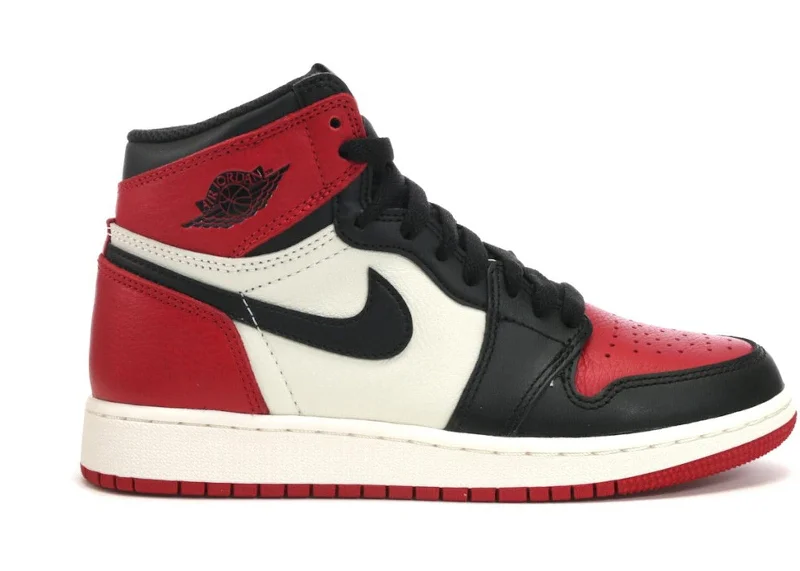 Jordan 1 Retro High (GS) - Bred Toe