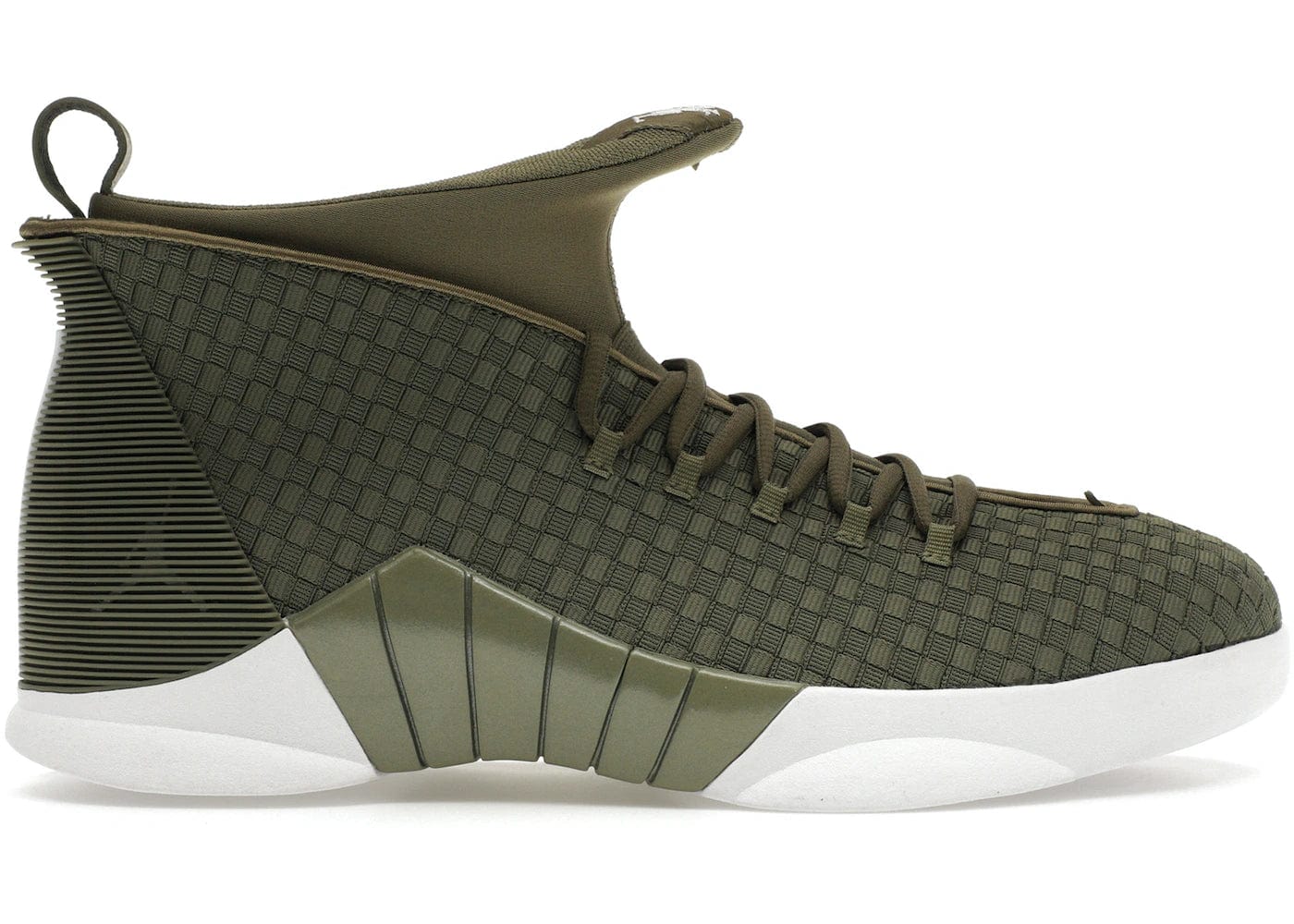 Jordan 15 Retro PSNY Woven Olive