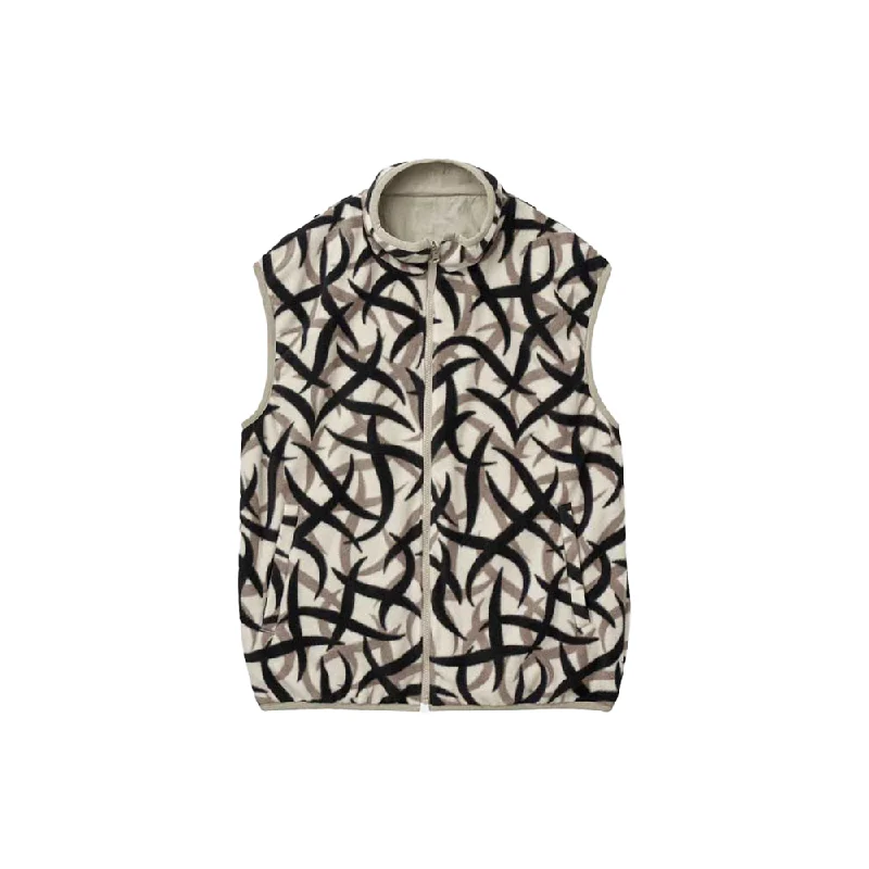 Knit Reversible Fleece Vest