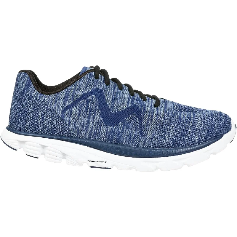 Men's MBT Speed Mix Running Shoe Grey Blue/Grey Mesh