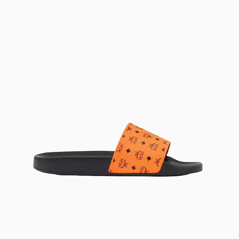 Men's Monogram Print Slide