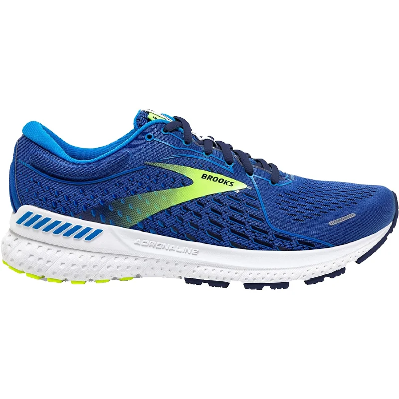 Men's Brooks Adrenaline GTS 21 Blue/Indigo/Nightlife Mesh