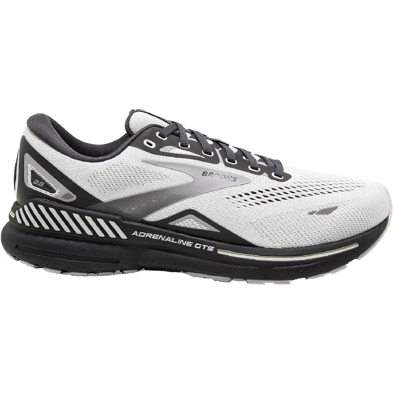 Men's Brooks Adrenaline GTS 23 Oyster/Ebony/Alloy Mesh