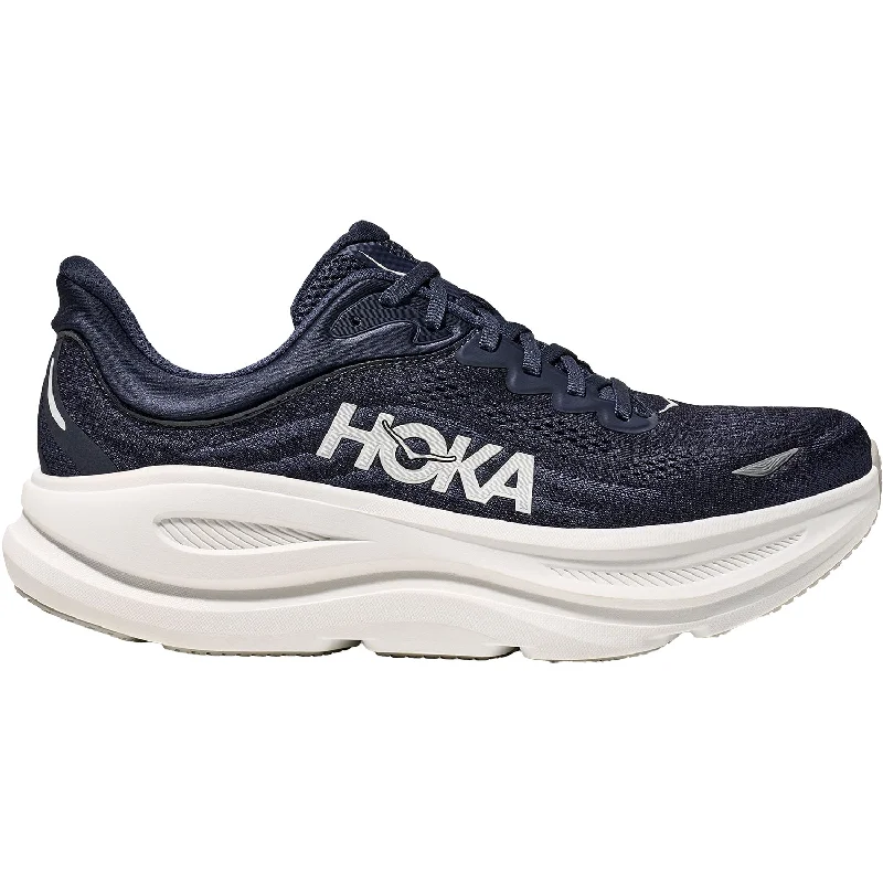 Men's Hoka Bondi 9 Men Varsity Navy/White Mesh