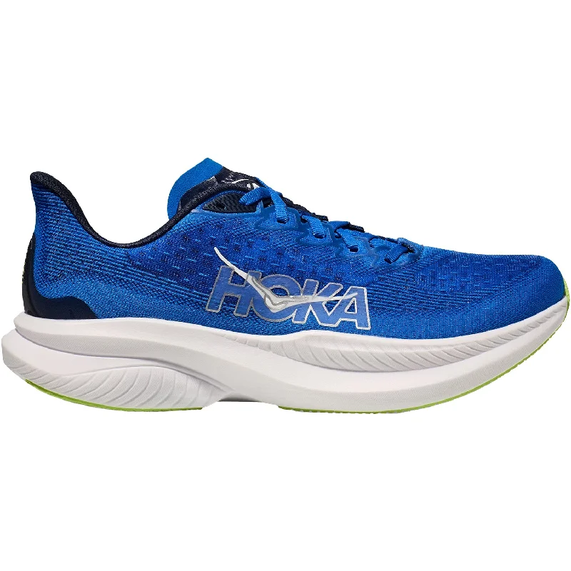 Men's Hoka Mach 6 Electric Cobalt/Varsity Navy Synthetic