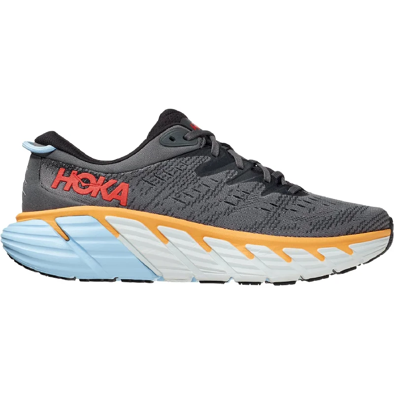 Men's Hoka Gaviota 4 Castlerock/Anthracite Mesh