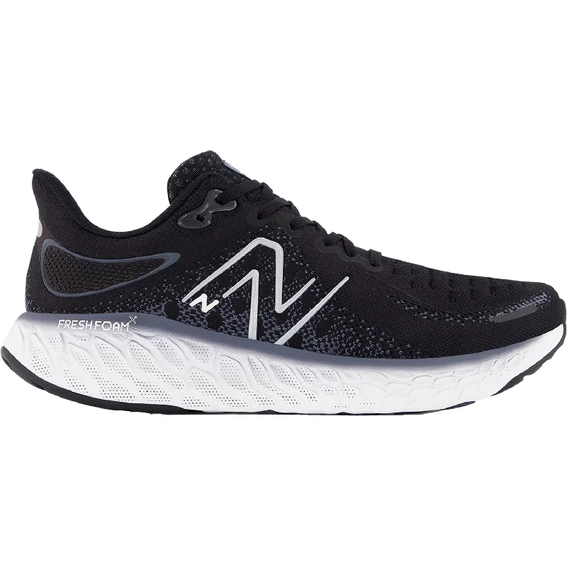 Men's New Balance Fresh Foam X M1080B12 Black/Thunder/White Mesh