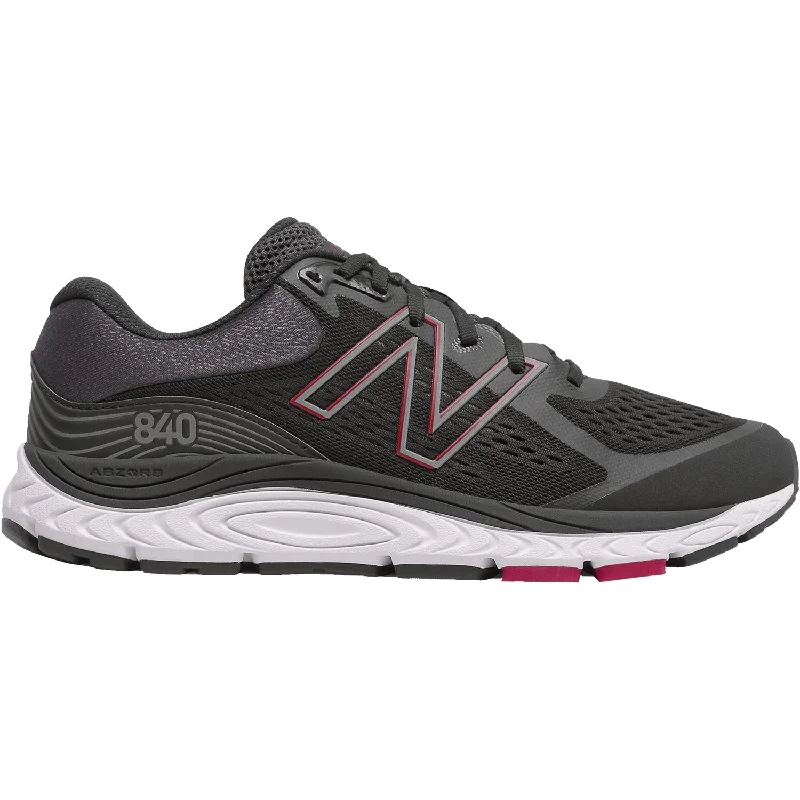 Men's New Balance M840BR5 Black/Horizon Synthetic Mesh