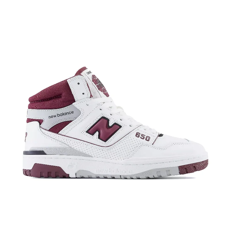 New Balance 650 'White/Burgundy'