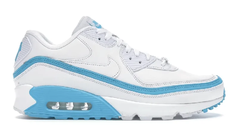 Nike Air Max 90 Undefeated White Blue Fury