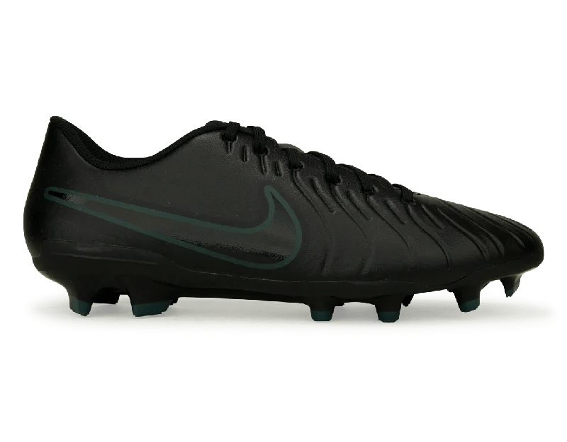 Nike Men's Tiempo Legend 10 Club FG/MG Black/Deep Jungle