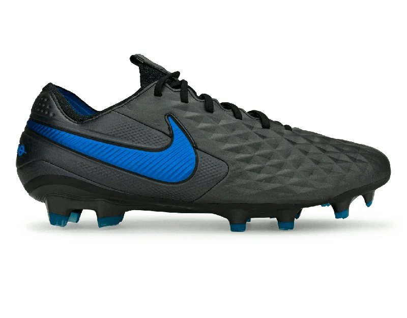 Nike Men's Tiempo Legend 8 Elite FG Black/Blue/Hero