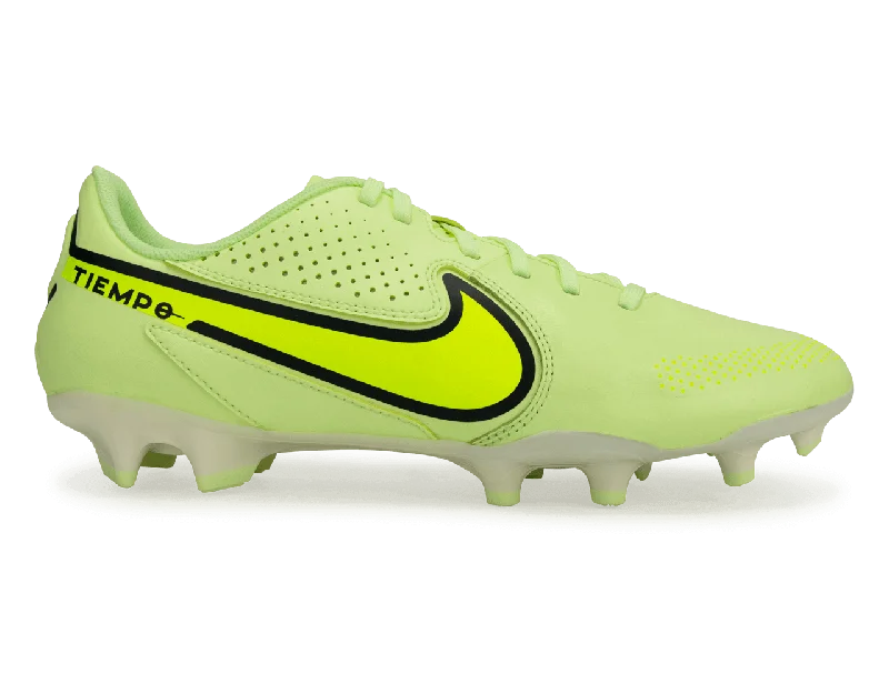 Nike Men's Tiempo Legend 9 Academy FG/MG Volt/White