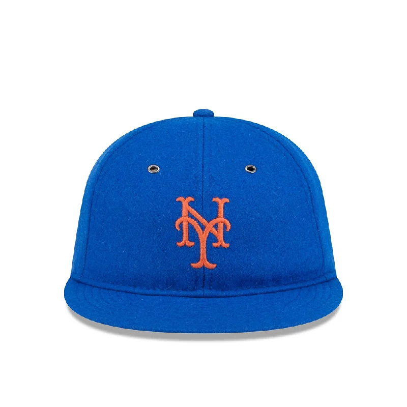 NY Mets Wool 59FIFTY Cooperstown 'Blue'