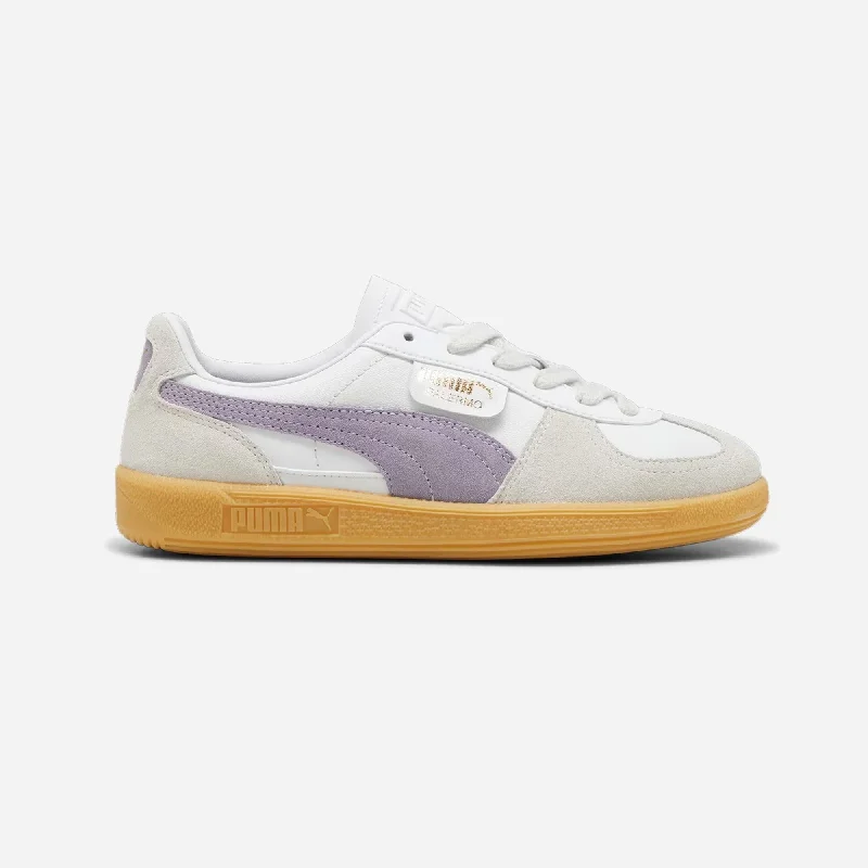 Puma Palermo Lth Unisex Sneakers White-Pale Plum-Gum