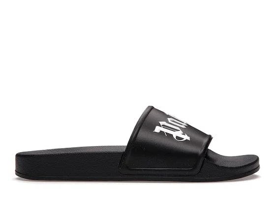 Palm Angels Pool Slides Black