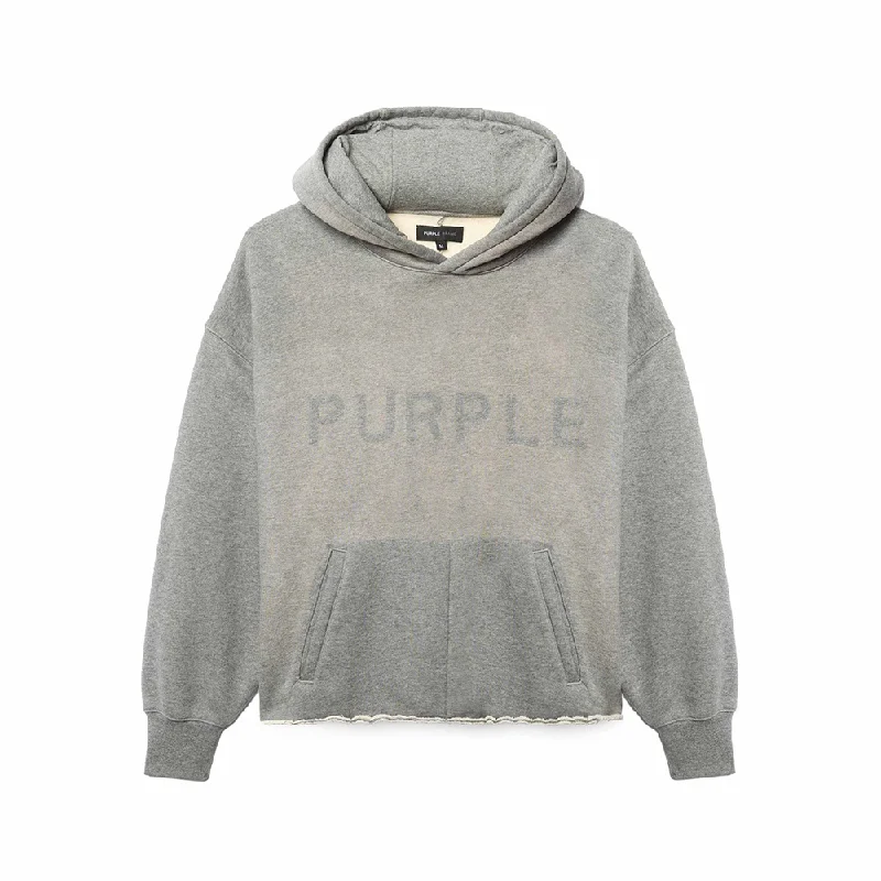 Shadow Wordmark Oversized Hoodie 'Heather Grey'