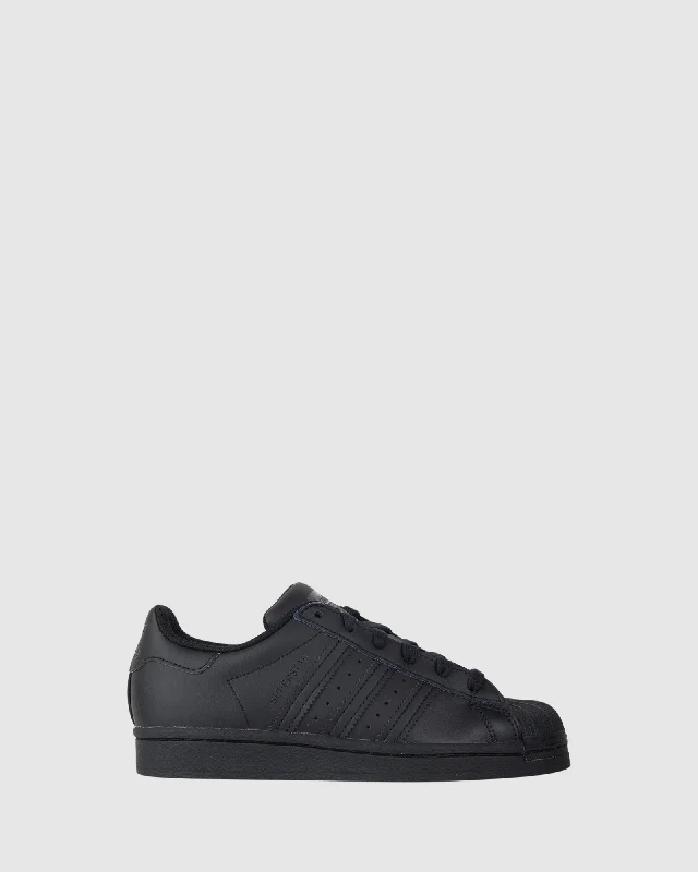 Superstar Foundation II Grade School Black/Black