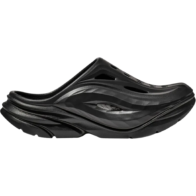 Unisex Hoka Ora Recovery Mule Black/Black Synthetic