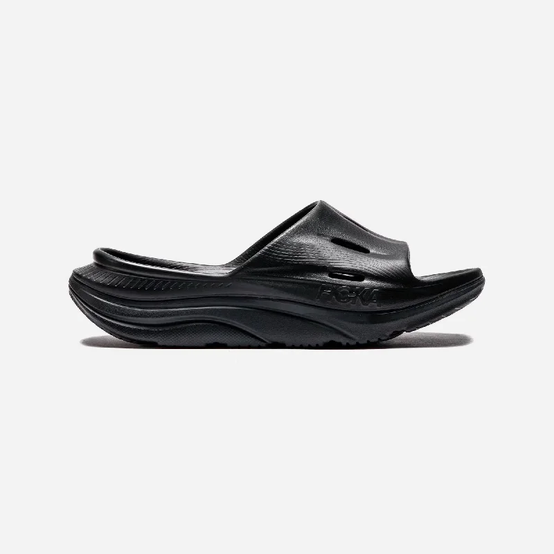 HOKA Ora Recovery Slide 3 'Black'