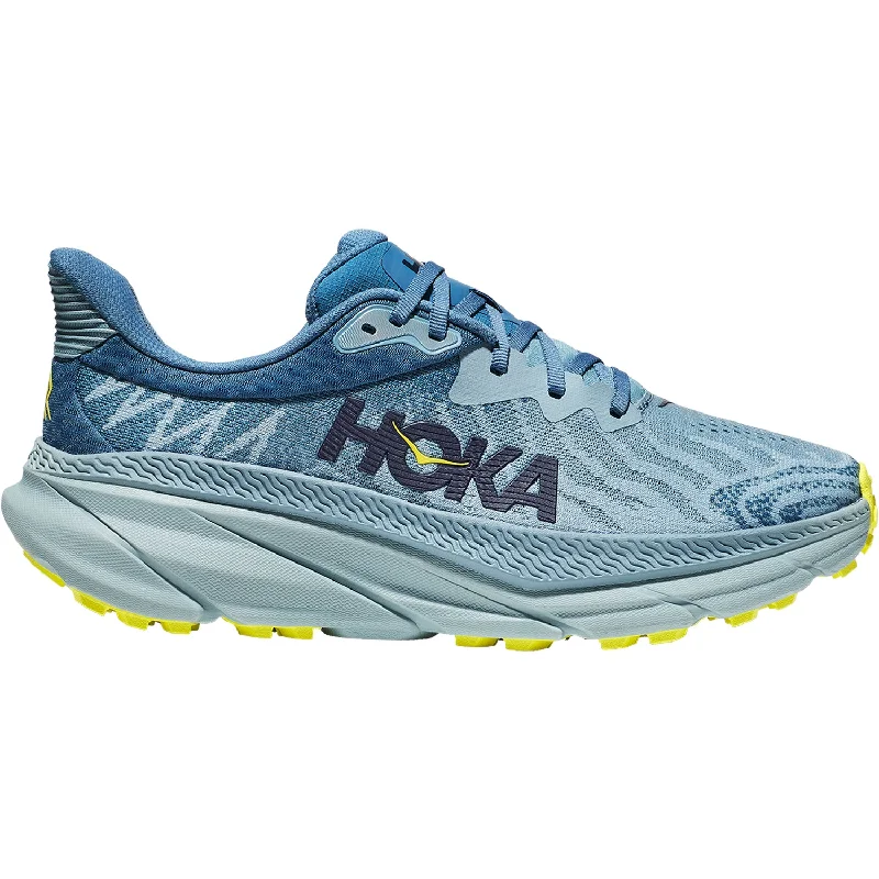 Men's Hoka Challenger ATR 7 Stone Blue/Evening Primrose Mesh